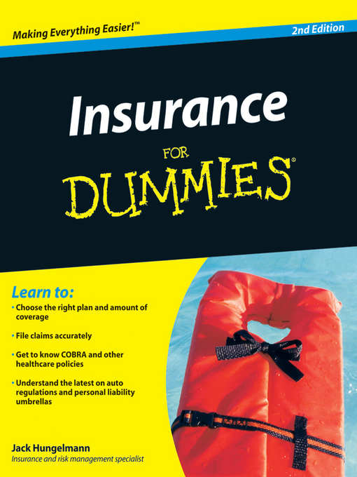 Title details for Insurance for Dummies® by Jack Hungelmann - Available
